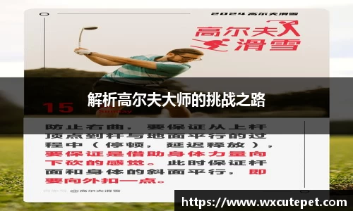 解析高尔夫大师的挑战之路